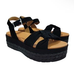 UGG Women's Black Platform Sandals